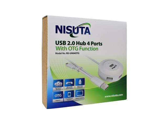HUB USB 2.0 4 PUERTOS DINAX C/INTERRUPTOR DXHUB4P